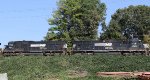 NS 2516 & 2513 at the north end of Glenwood Yard